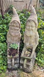 2 tuinbeeld van een Kabouter, Ophalen, Steen