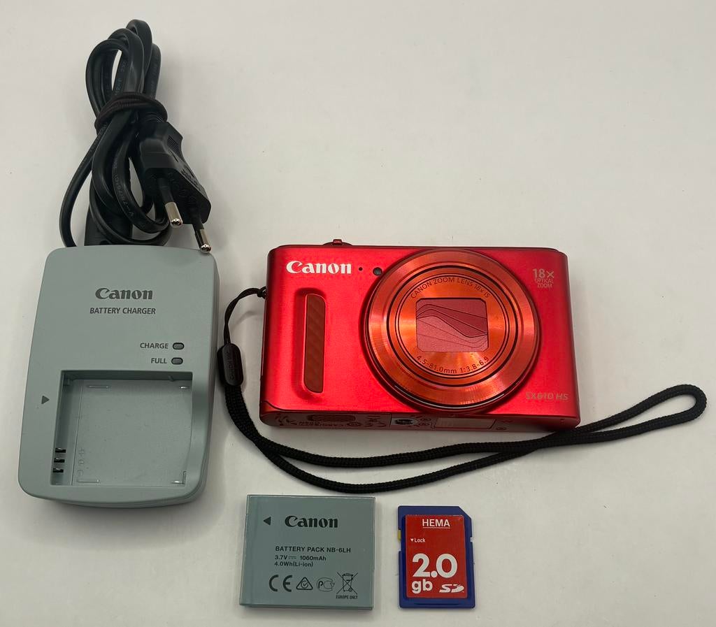 Canon PowerShot SX610 HS - compact camera, Ophalen of Verzenden, Zo goed als nieuw, Canon, 8 keer of meer