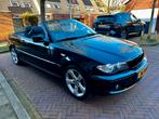 BMW 318 2.0 CABRIOLET/HARDTOP, leer, navi-clima-cruise, etc!, Zwart, 4 cilinders, Cabriolet, Zwart
