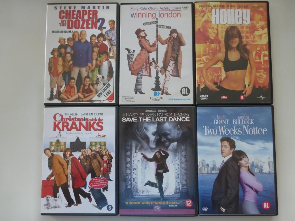 Diverse DVD's (1), Alle leeftijden, Ophalen of Verzenden, Zo goed als nieuw