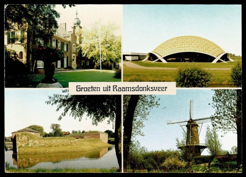 Raamsdonksveer : Groeten uit Raamsdonksveer, Verzamelen, Ansichtkaarten | Nederland, Verzenden, 1980 tot heden, Gelopen