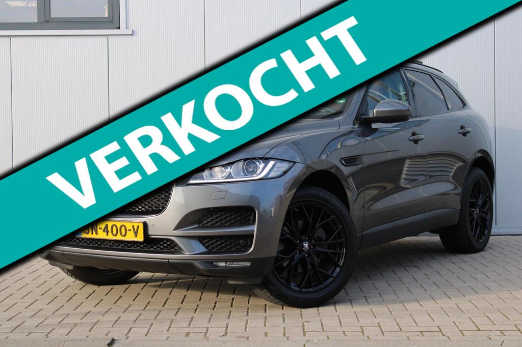 Jaguar F-PACE 2.0 Portfolio AWD 25t PANO I CRUISE I AFN. TRE, Automaat, USB, Gebruikt, Euro 6