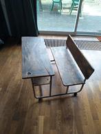 Vintage schoolbankje, Antiek en Kunst, Ophalen