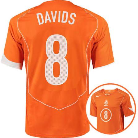 Edgar Davids Nederlands elftal shirt 2004-2005 Aaa+ kwalitei, Ophalen of Verzenden, Gebruikt, Shirt