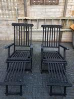 2 ligstoelen/ bedden, Tuin en Terras, Ophalen, Gebruikt