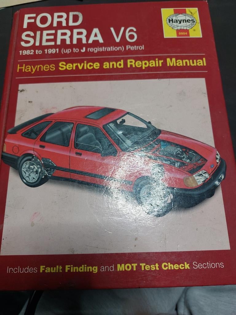 Haynes Ford Sierra V6 Service en Reparatie Handboek, Boeken, Auto's | Boeken, Ophalen of Verzenden, Gelezen, Ford, AK Legg