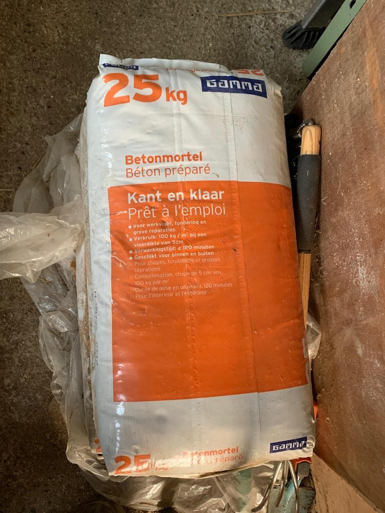 Gamma Betonmortel 25 kg, Ophalen, Nieuw