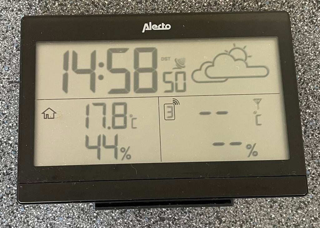 Alecto weerstation WS 2300, Audio, Tv en Foto, Weerstations en Barometers, Ophalen of Verzenden, Zo goed als nieuw