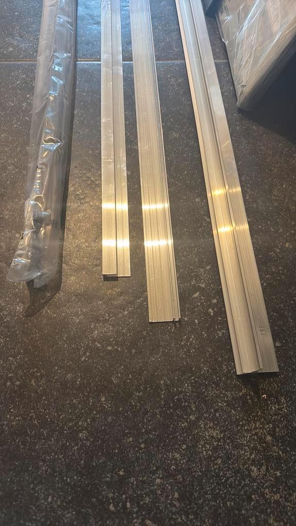 Keralit profielen, Doe-het-zelf en Verbouw, Platen en Panelen, Nieuw, Ophalen