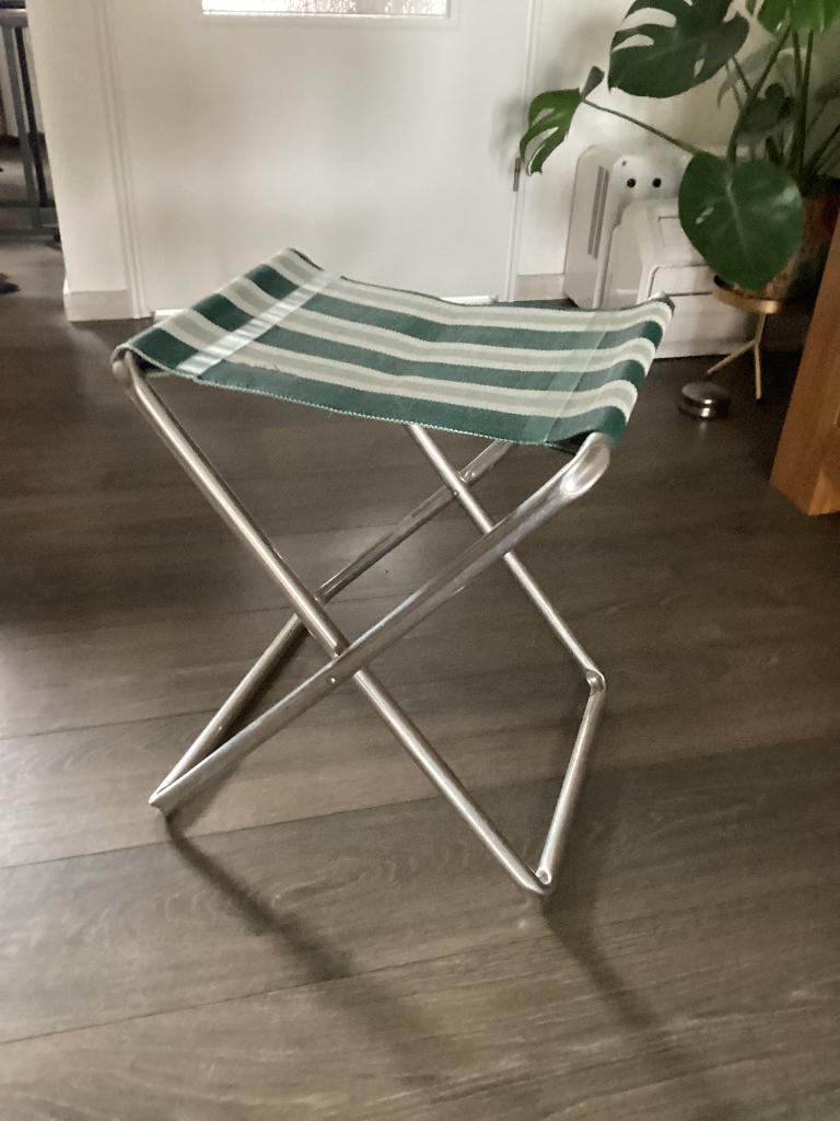 Crespo krukje met blad, Caravans en Kamperen, Ophalen, Gebruikt, Campingstoel