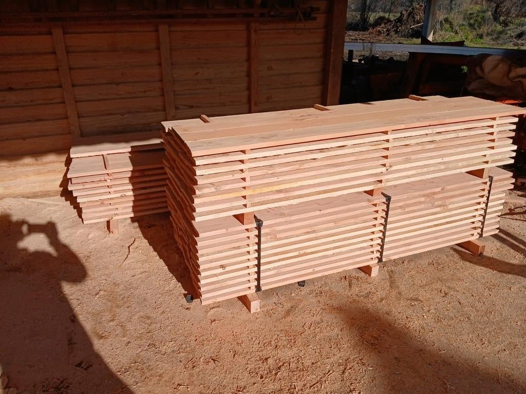 Douglas planken 22x150x2000 48-stuks, Ophalen, Nieuw