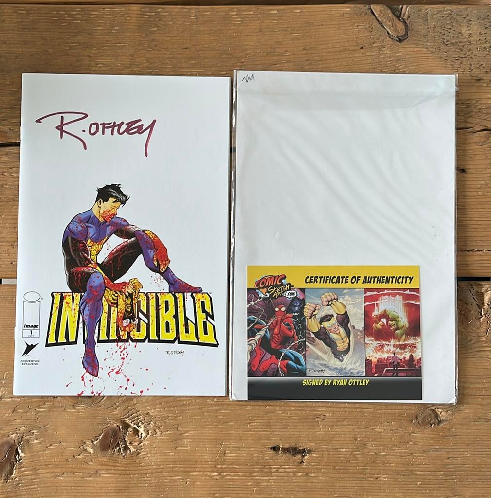 Invincible #1 NYCC 2023 exclusive Ryan Ottley, Boeken, Strips | Comics, Eén comic, Ophalen of Verzenden, Zo goed als nieuw, Amerika