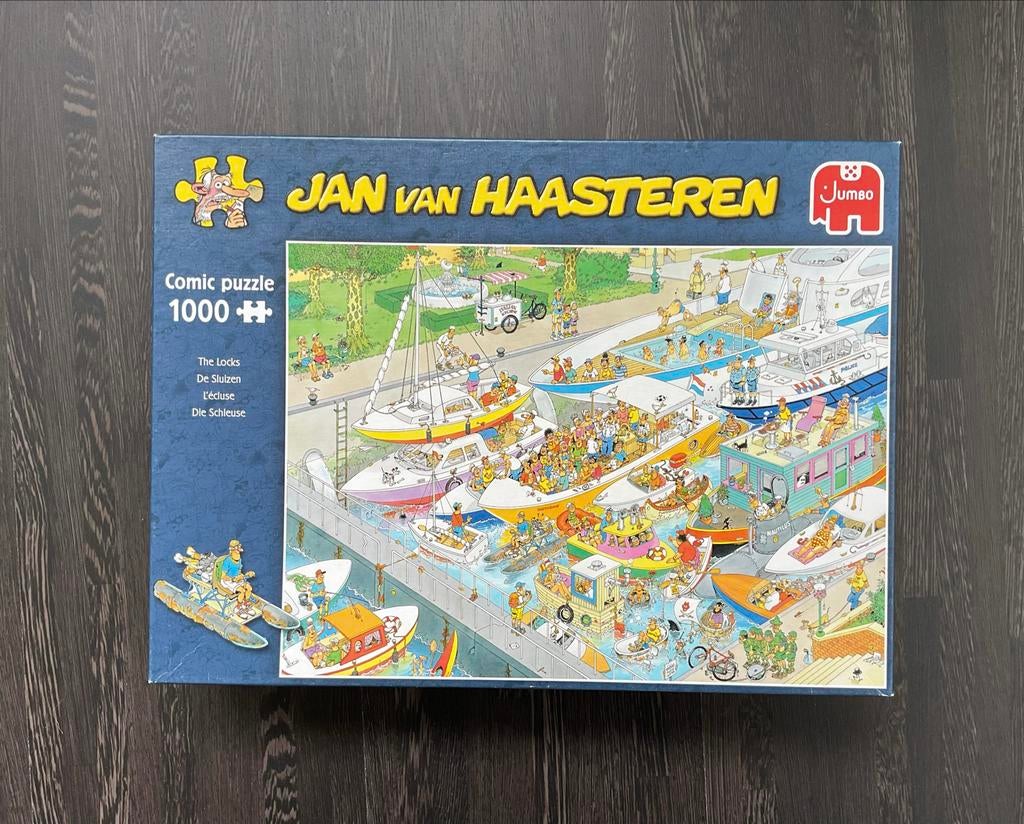 Jan van Haasteren puzzels (500, 1000, 1500 stukjes), Ophalen, 500 t/m 1500 stukjes, Zo goed als nieuw, Legpuzzel