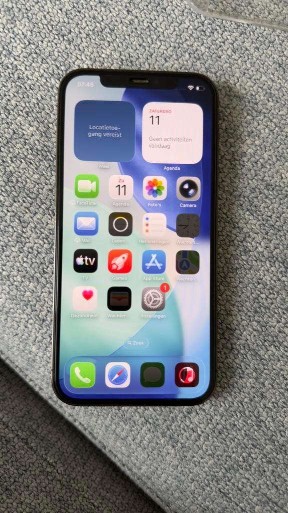 Iphone 12 Pro 128GB, Telecommunicatie, Mobiele telefoons | Apple iPhone, Zonder simlock, Grijs, Zonder abonnement, 128 GB