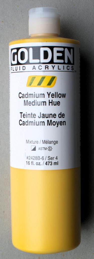 SUPER GOEDKOOP: Golden Fluid Acrylics, flacons 473 ml., Hobby en Vrije tijd, Schilderen, Verzenden, Nieuw, Acrylverf