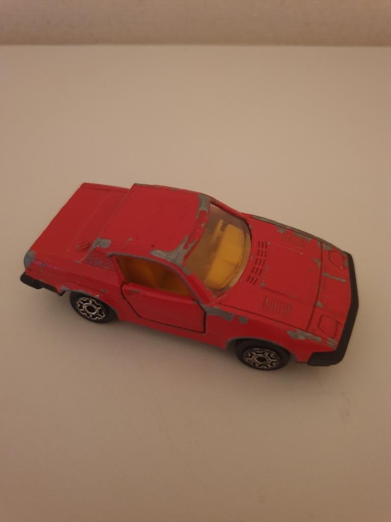 Majorette Triumph TR7.ECH 1/53. No. 202 Rood., Hobby en Vrije tijd, Ophalen of Verzenden, Gebruikt, Auto