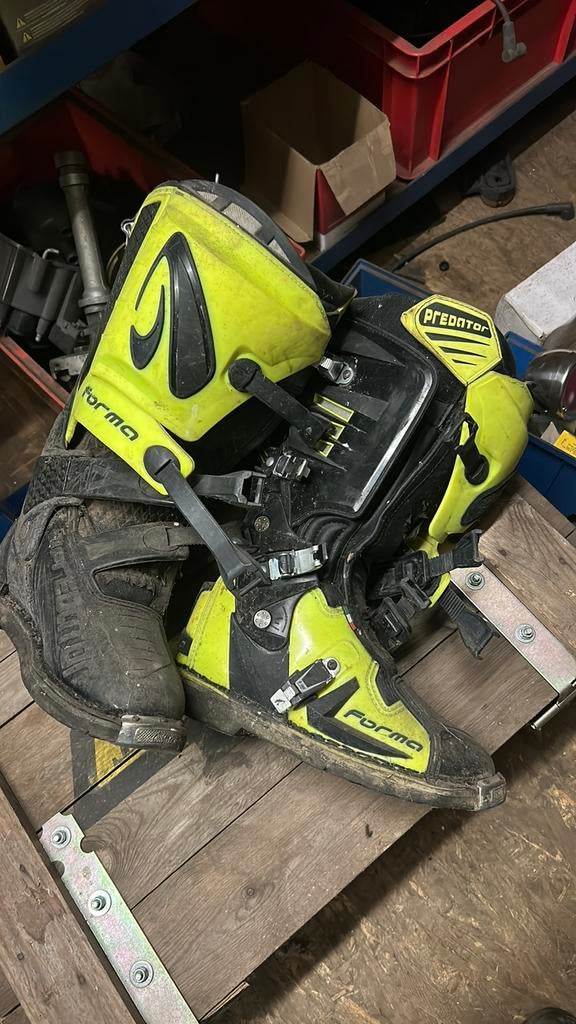 Cross  laarzen maat 41 crosslaarzen, Motoren, Ophalen of Verzenden, Tweedehands, Laarzen