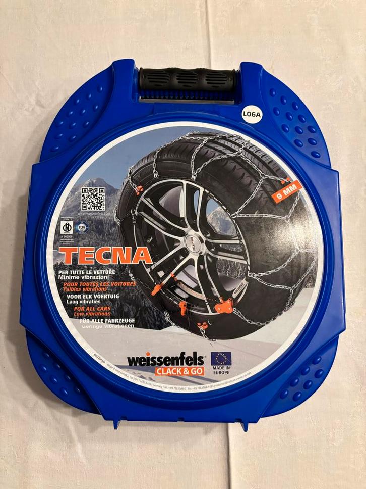Weissenfels Tecna sneeuwkettingen M30 6A 9mm (L06A), Auto diversen, Sneeuwkettingen, Nieuw, Ophalen of Verzenden