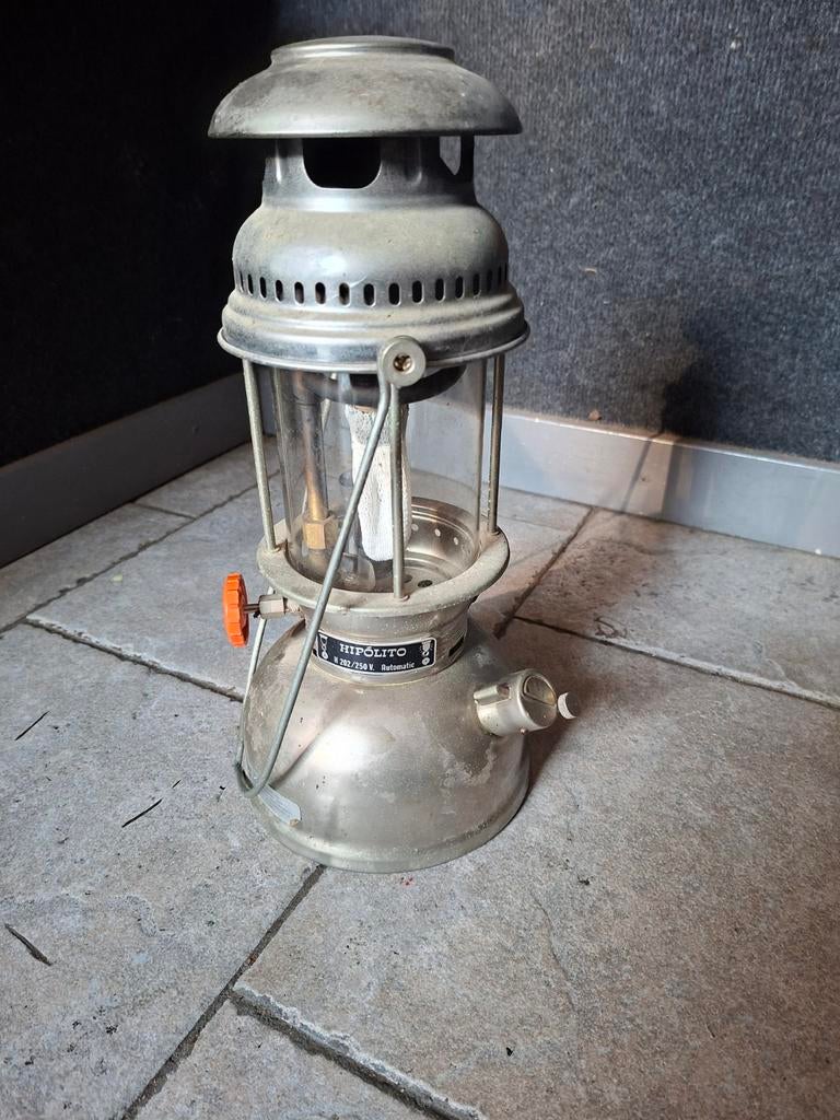 Vintage Hipolito Pomp Lamp - Werking Onbekend, Ophalen of Verzenden