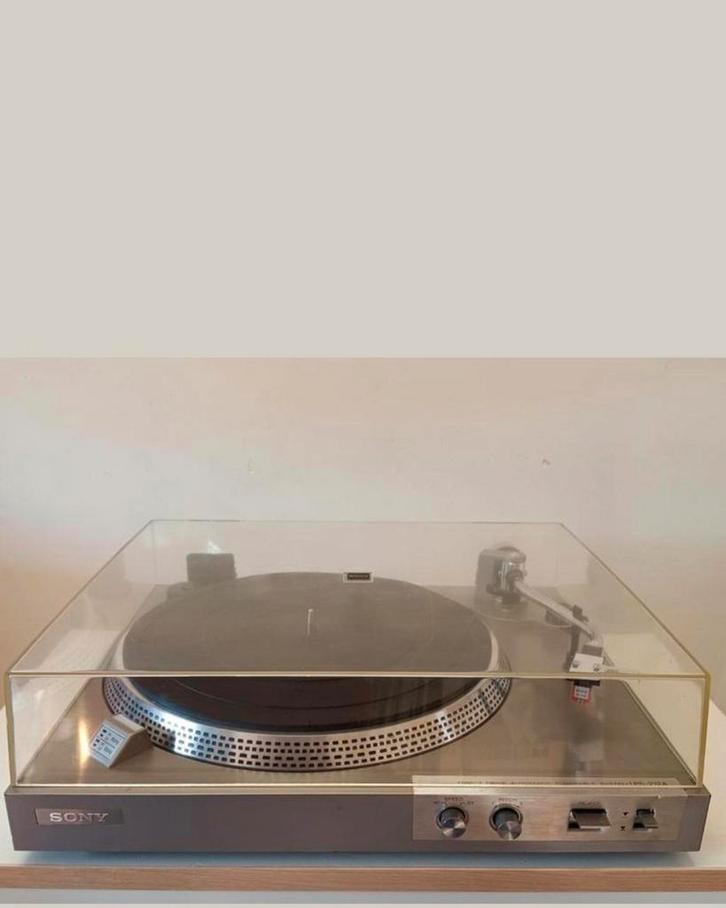 Sony PS-212A vintage platenspeler, Audio, Tv en Foto, Platenspelers, Gebruikt, Platenspeler, Sony, Pitch-regelaar, Ophalen