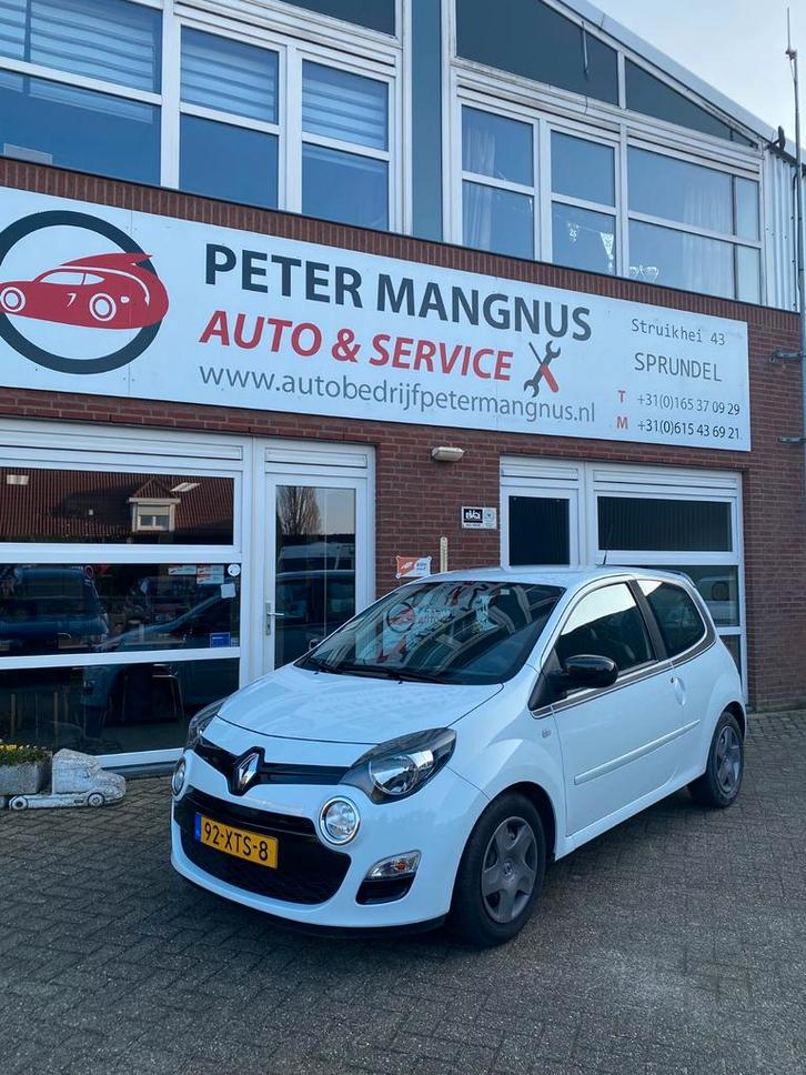 Renault Twingo 1.2 Automaat Quickshift 2012 Wit, Auto's, Renault, Bedrijf, Twingo, ABS, Airbags, Airconditioning, Bluetooth, Centrale vergrendeling