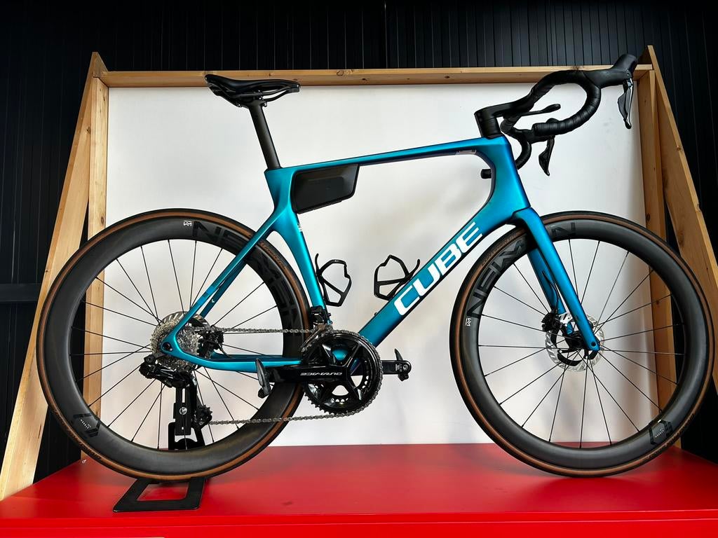 Buitenkans! Cube Agree C:62 SLT 2025, 28 inch, Carbon, Zo goed als nieuw, 57 tot 61 cm