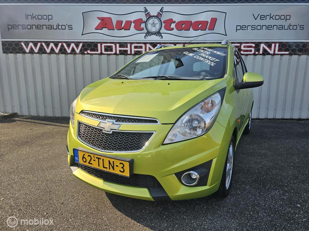 Chevrolet Spark 1.2 16V LTZ Clim.-contr. I Elektr.-pakket I, Auto's, Voorwielaandrijving, Gebruikt, 4 cilinders, Origineel Nederlands
