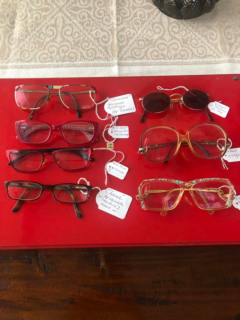 7 Merkbrillen op sterkte, Sieraden, Tassen en Uiterlijk, Zonnebrillen en Brillen | Heren, Ophalen of Verzenden, Zo goed als nieuw