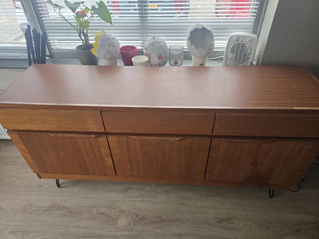 Deens vintage dressoir, Verzamelen, Retro, Ophalen, Huis en Inrichting