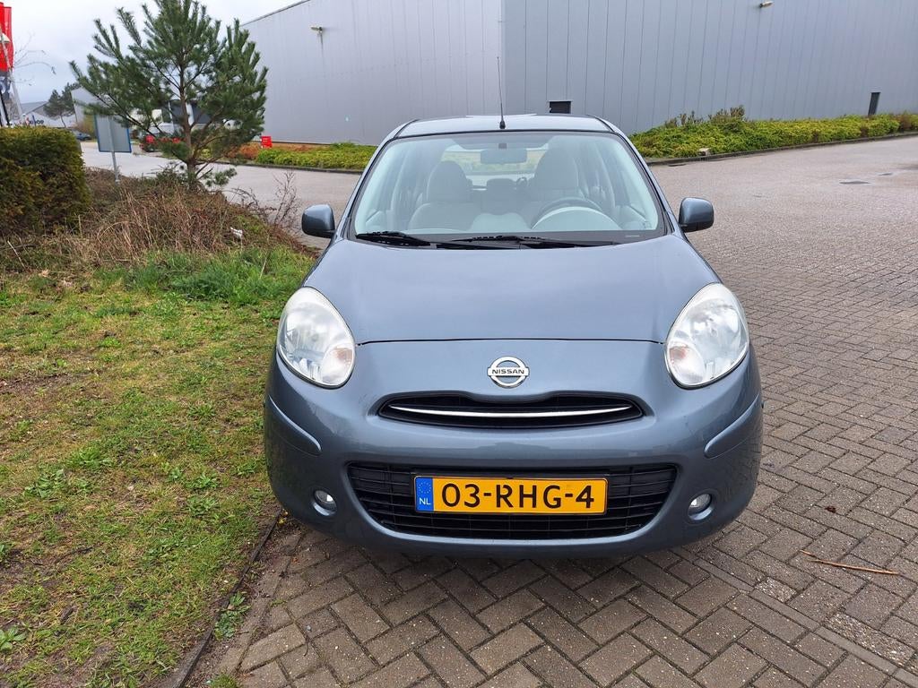 Nissan Micra 1.2 59KW 5DR 2011 Grijs, Auto's, Voorwielaandrijving, 4 cilinders, 1198 cc, Origineel Nederlands