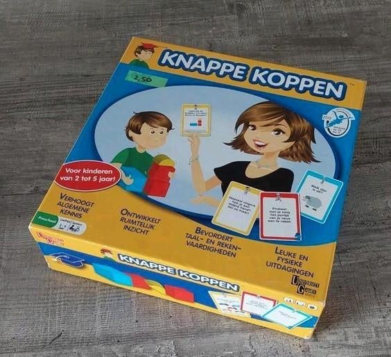 Knappe Koppen bordspel, Ophalen of Verzenden, Zo goed als nieuw