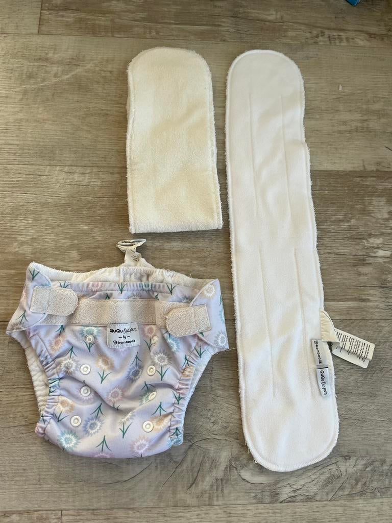Bamboolik Luierbroekje met 2 Inleggers - Maat 2 (4-16 kg), Ophalen of Verzenden, Gebruikt