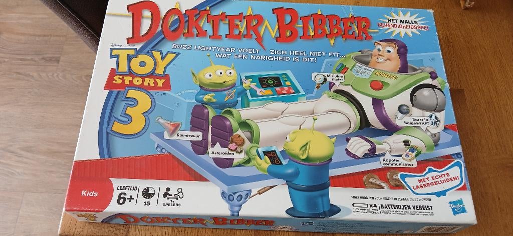 Spel dr Bibber, Ophalen