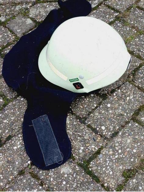 Brandweerhelm, Ophalen of Verzenden, Gebruikt