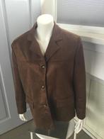 Blazer suede/ bruin, Bruin, Verzenden, Maat 42/44 (L), Nieuw