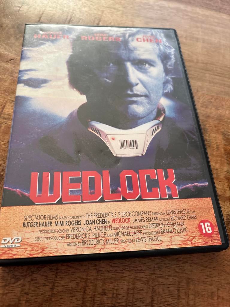Wedlock DVD - Actiethriller met Rutger Hauer, Cd's en Dvd's, Vanaf 16 jaar, Verzenden, Gebruikt, Actiethriller