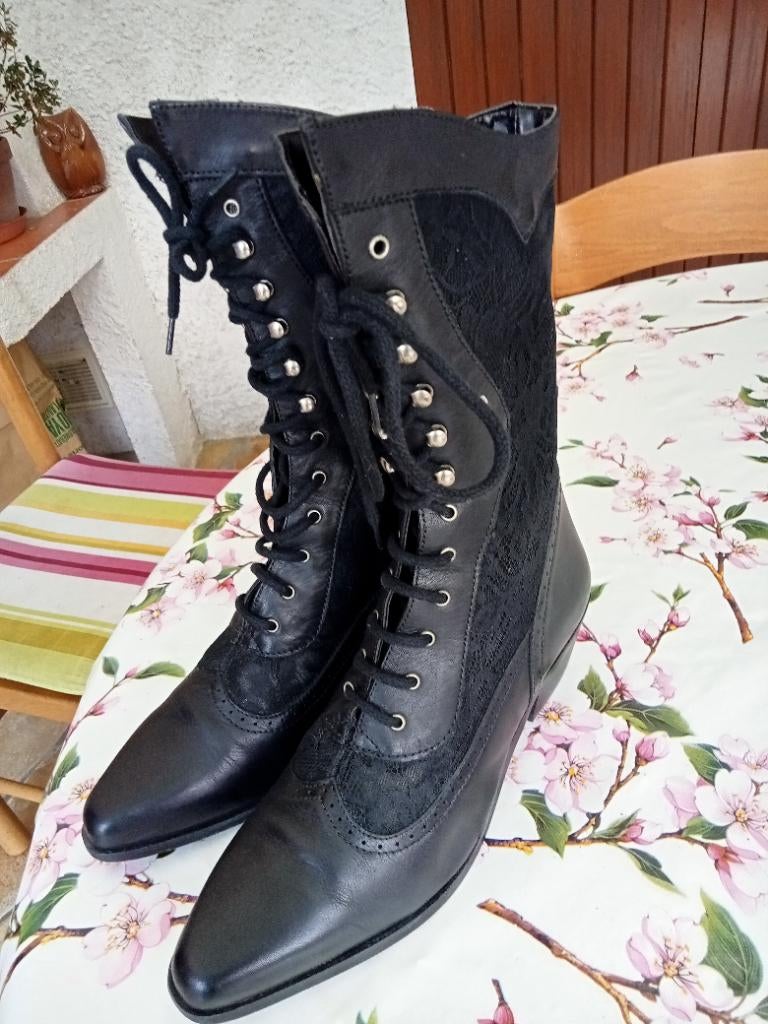 Santiags/boots country dance dames, Kleding | Dames, Schoenen, Zwart, Lage of Enkellaarzen, Ophalen of Verzenden, Zo goed als nieuw