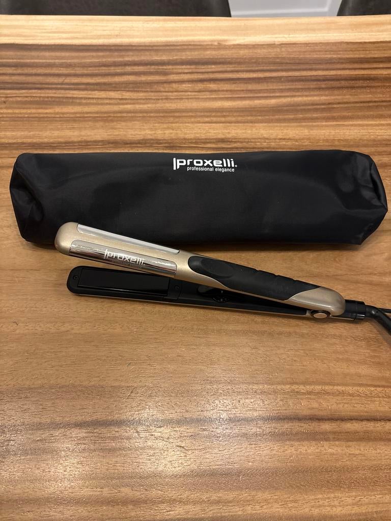 Proxelli stijltang met opbergzak, Ophalen of Verzenden, Gebruikt, Krultang of Stijltang