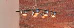 Hanglamp met 6 spotjes, Ophalen, Gebruikt, Metaal, Minder dan 50 cm