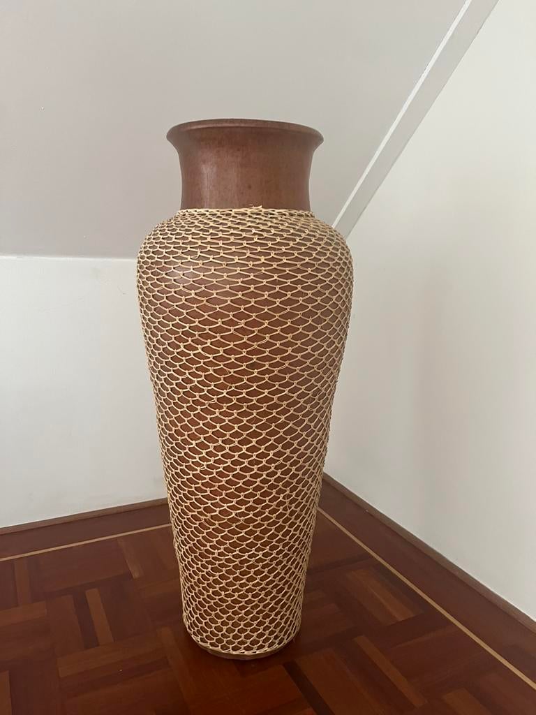 Vaas 81 cm hoog, Ophalen, Overige kleuren, 75 cm of meer, Glas