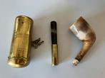 Vintage Pijp met tondeldoos en Mondstuk, Verzamelen, Ophalen, Gebruikt, (Water)pijp
