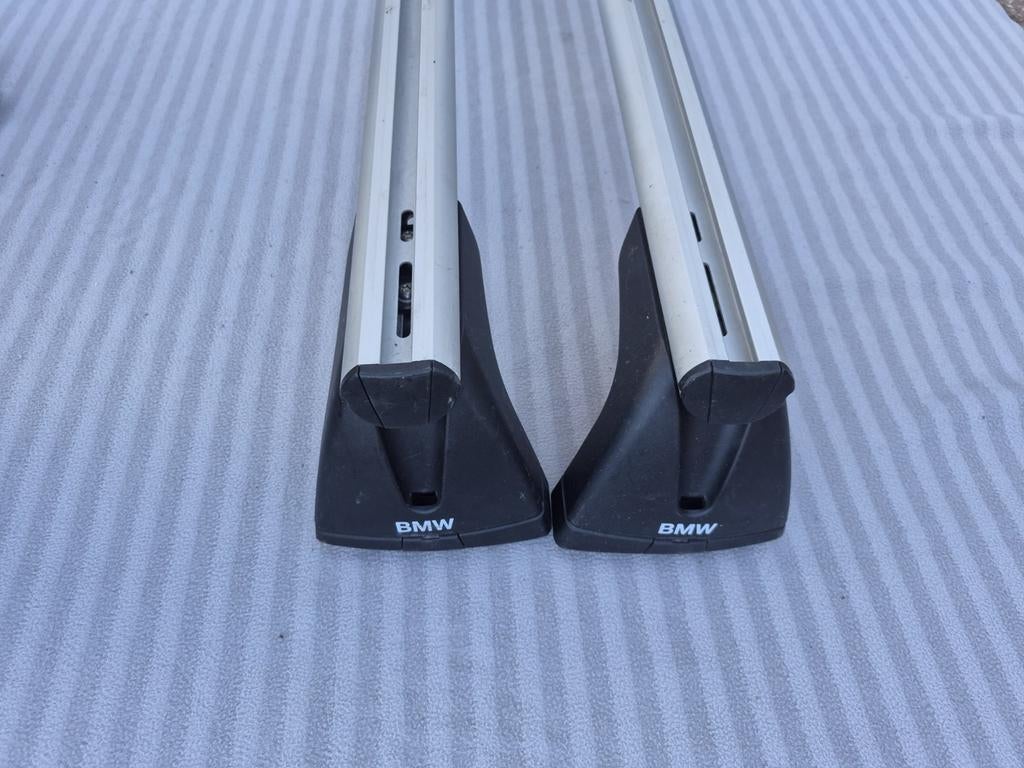 Originele BMW E91/E92 Dakdragers (zonder dakrails), Auto diversen, Dakdragers, Gebruikt, Ophalen of Verzenden