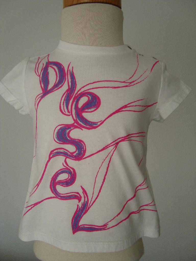 DIESEL shirt 68 *~~nieuw~~*, Kinderen en Baby's, Babykleding | Maat 68, Verzenden, Nieuw, Meisje, Shirtje of Longsleeve