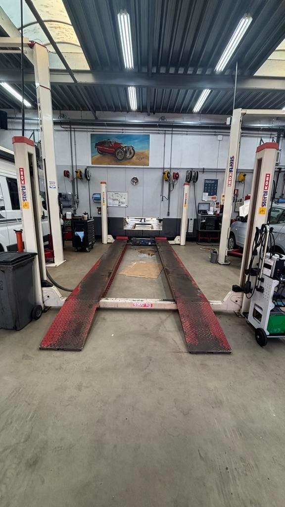 4-koloms hefbrug koni, Auto diversen, Autogereedschap, Ophalen, Gebruikt