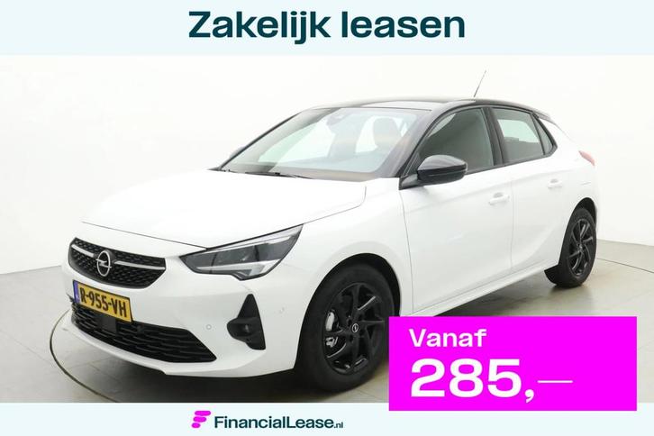 Opel Corsa 1.2 GS Line 100 PK | Navigatie | Climate control, Auto's, Opel, Bedrijf, Lease, Financial lease, Corsa, ABS, Achteruitrijcamera