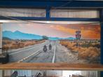Route 66 mancave reclame bord poster harley davidson, Ophalen