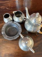 Antiek tinnen theeservies, Ophalen