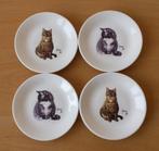 4 Theetips Franciens Katten - F. van Westering - 2000, Franciens Katten, Overige typen, Ophalen of Verzenden, Zo goed als nieuw