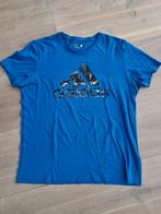blauw ADIDAS sport shirt mt M, Ophalen of Verzenden, Zo goed als nieuw, Adidas, Algemeen