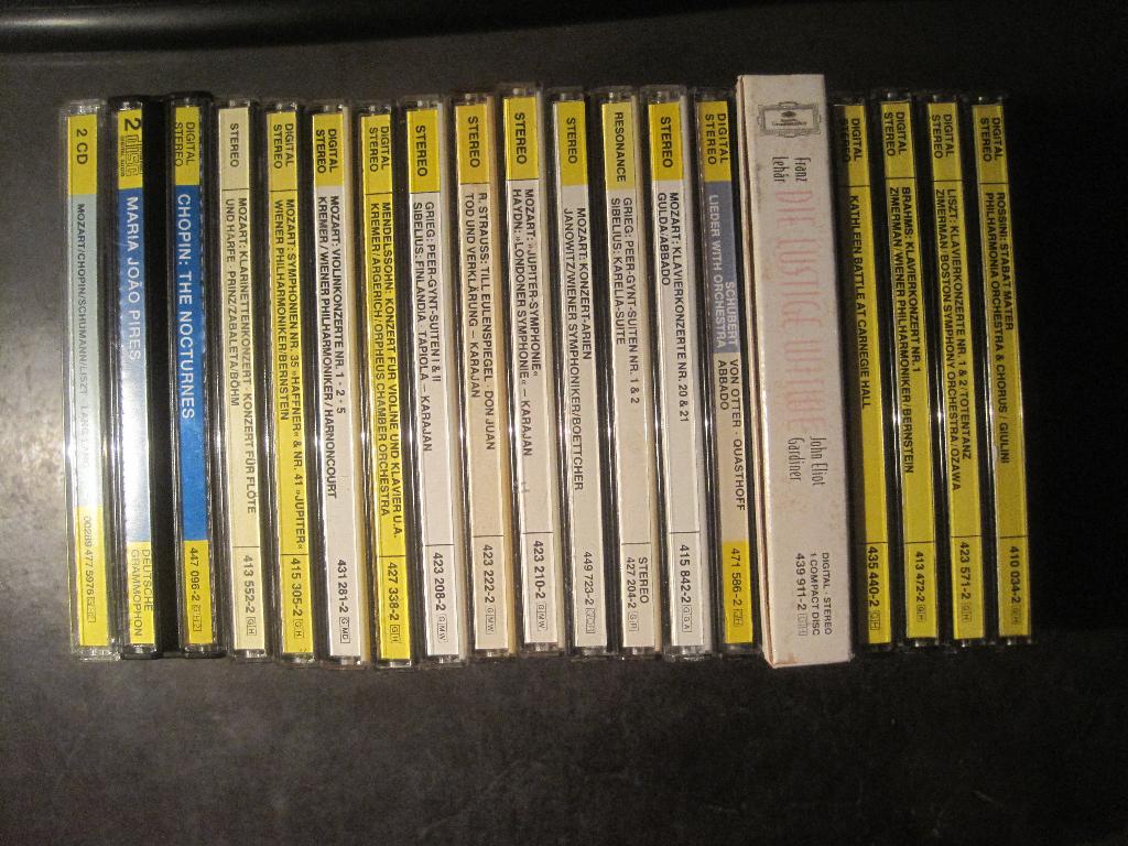 DGG label 18 x CD Karajan Zimerman Lang Lang Abbado Pires ea, Ophalen, Classicisme, Zo goed als nieuw, Kamermuziek